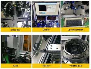 CCD Sorting Bolt Making Machine Automatic Inspection