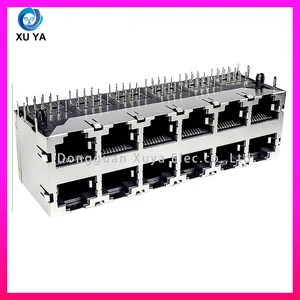 Multi-Port RJ45 Connector, Without Filter, Network Socket Factory