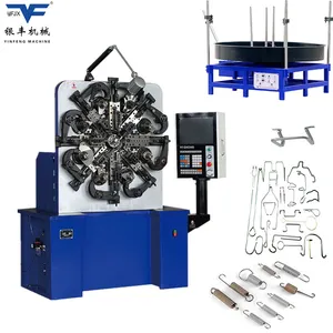 Spring Wire Forming Stainless Steel Carabiner Spring Clip Making Machine