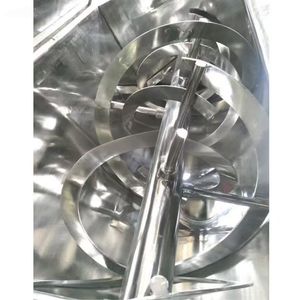 Fertilizer Powder Ribbon Blender Customizable Multi-Function Horizontal Ribbon Mixer