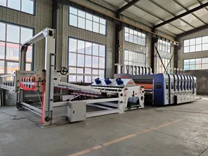Automatic High Speed 6 Color Corrugated Carton Box Making Line Stack Printing Machine