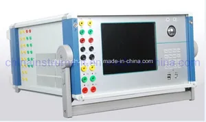 Computer Control Six Secondary Current Injection Testing Equipment Substation Relay Tester