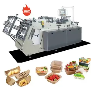 High Speed Fully Automatic Burger Box Forming Machine
