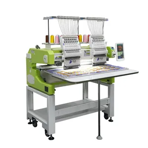 Fuja 15needles Two Head Computer Embroidery Machine with New Computer System