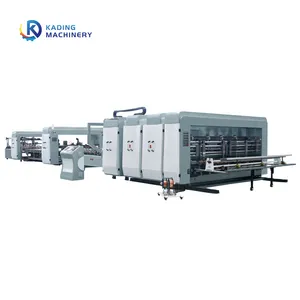 Automatic Closure Box Forming Stitching Machine with Counting Stacking Machine