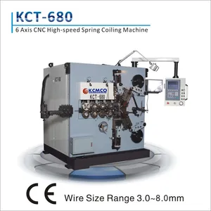 Kct-680 3-8mm 6 Axis Compression Spring Making Machine& Spring Coiler