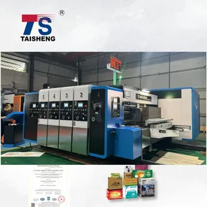 Full Computer Control Vacuum Transfer Printer Slotter Die Cutter Box Making Machine