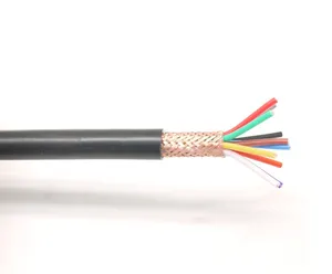 Durable Computer Control Cable with Twisted Copper Shielding