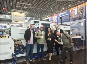 2025 China Print Promition Show Automatic Rigid Box Making Machine Fully Automatic Case Making Machine