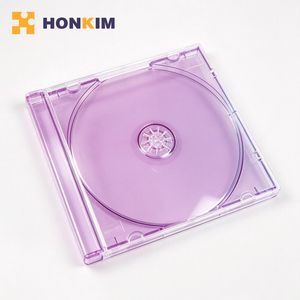 Stackable Single Disc CD Case for Disc Collection