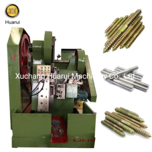 Double Ends Sides Thread Making Machine Vertical Thread Rolling Machine
