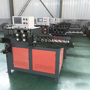 Spring Rib Straightening and Coiling Machine for Photovoltaic Spiral Rib Forming Machine with Type 12 Rebar Ring Making Machine