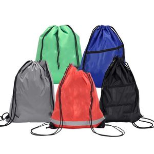 Drawstring Bags Custom Cheap Polyester Drawstring Sports Draw String