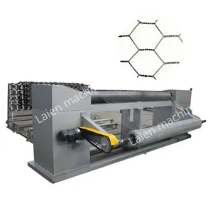 High Output PLC Control Automatic Hexagonal Wire Mesh Netting Making Machine