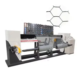 High Output PLC Control Automatic Hexagonal Wire Mesh Netting Making Machine