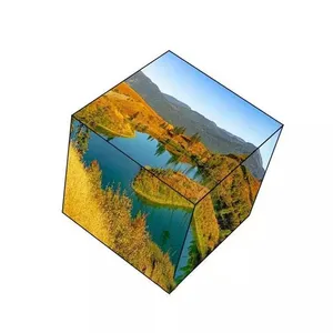 Logo Customized Interactive High Definition Fixed High Refresh Rate High Resolution Commercial Complete LED Dynamic Display Cube