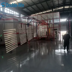 Factory Price Automatic Customized Intelligent Guardrail Powder Coating Production Machine