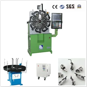 4 Axis Small Spring Making Machine Automatic Compression Spring Coiling Machine Wire Bender