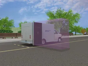 High Precision Vehicle Mounted Backscatter X-ray Photon Counting Security Inspection System