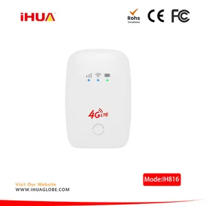Compact 4G LTE Mifi4g Mini Router with SIM Card for Mobile Use