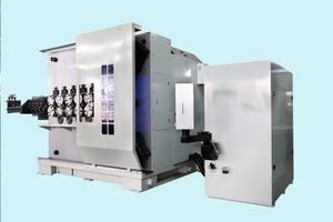 Multi-Function for Extension Collar and Tension Spring Automatic Spring Making Machine