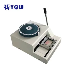 Small Manual PVC Card Embossing Machine with Russian Letters
