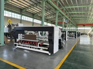 High Precision Automatic Computer Corrugated Cardboard Folder Gluer Machine