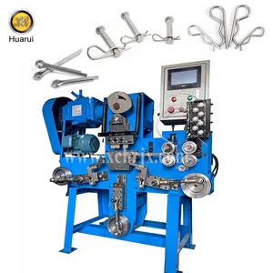 Fasteners Wire Spring Clips/ R Clip/ Cotter Pin Making Machines Split Pin Bending Machines