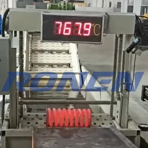 Big Size Engine Spring Roll Making Machine Forging Springs Hot Coiling Machine