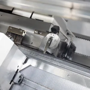Single System Blue Computerized Knitting Machine for Industrial Blanket