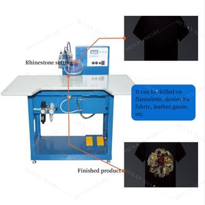 Multi-Function Automatic Rhinestone Setter Machine Dispensing Ultrasonic Hotfix Rhinestones Machine for Rhinestone Fixing