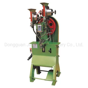 Jz-989n Automatic Snap Fastening Machine for Metal Spring Snap Button on Notebook