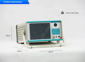 Six-Phase Versatility Portable Auxiliary DC Supply Relay Protection Testing Instrument