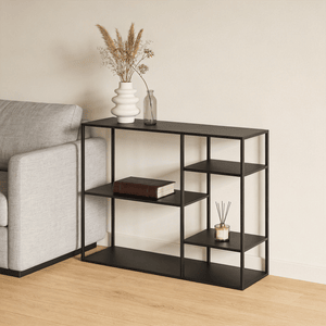 Slim Console Storage Rack for Living Room Reed Diffuser Placement