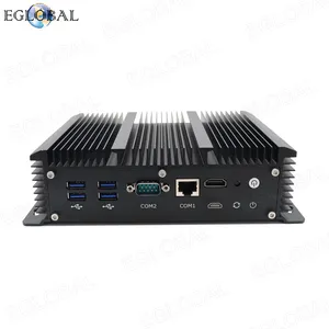 Eglobal Fanless Mini Router Small Mini PCS Intel Core I3-8140u DDR4 SSD Win10 PRO Desktop Computer
