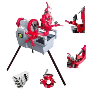 Electric Power Pipe Threader Machine Multi-Function for Efficient Pipe Threader
