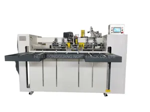 Semi-automatic Stitching Box Machine Is Used For Carton Packaging