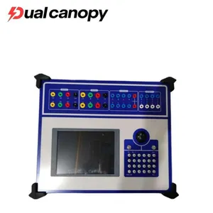 Six Phase Protection Relay Test System Automatic Secondary Injection Testing Equipment 6 Phase Tester