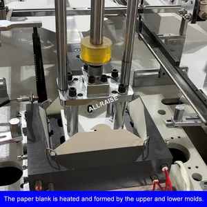 Automatic Paper Lunch Food Box Making Machine