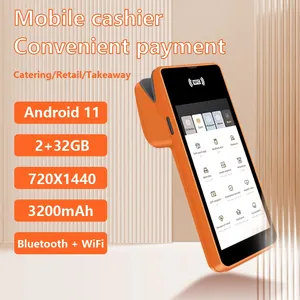 Android OS Mobile Handheld POS System Terminal Pdas
