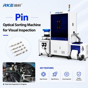 Automatic Pin Sorting Machine with CCD Inspection