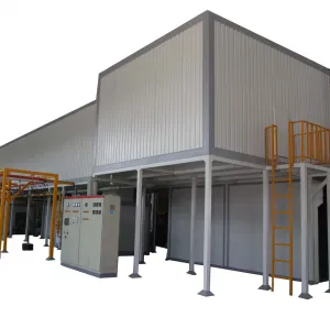 Automatic Electrostatic Powder Coating Equipment Line with Famous Electrical Control System