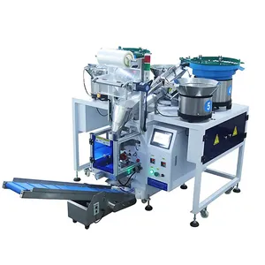 Automatic Hardware Screw Fastener Bolt Counting Packaging Machine Nut Packing and Fill Packing Machine