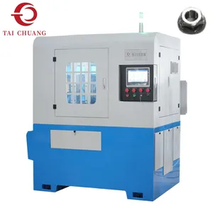 Digital Display 4 Spindle Automatic Nut Tapping Machine with Real-Time Production Count Function