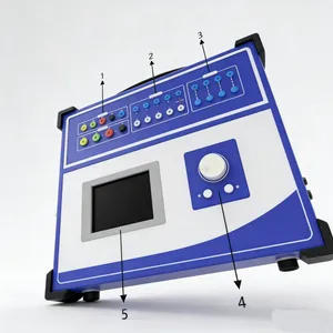 Industrial Secondary Current Injection Tester Three Phase Voltage & Relay Protection Test System