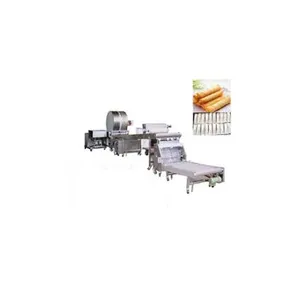 High Capacity Samosa Dumpling Wrapper Machine Spring Roll Machine