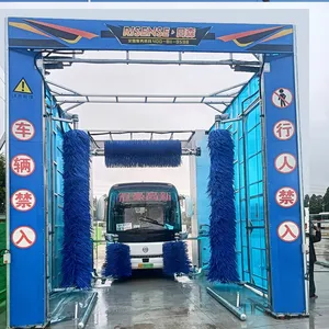 High-Performance Automatic Bus Wash Machine for Quick Service