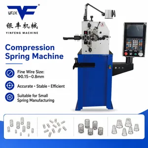 Heat Resistant Constant Force High-Pressure Coil Compression Spring Making Machine