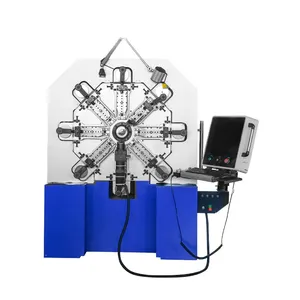 High Speed Automatic Compression Calling Winding and Raking Multi-Function Spring Making Machine