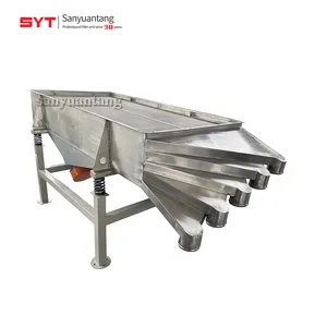 Large Capacity Powder Lime Linear Vibrating Screen Separator